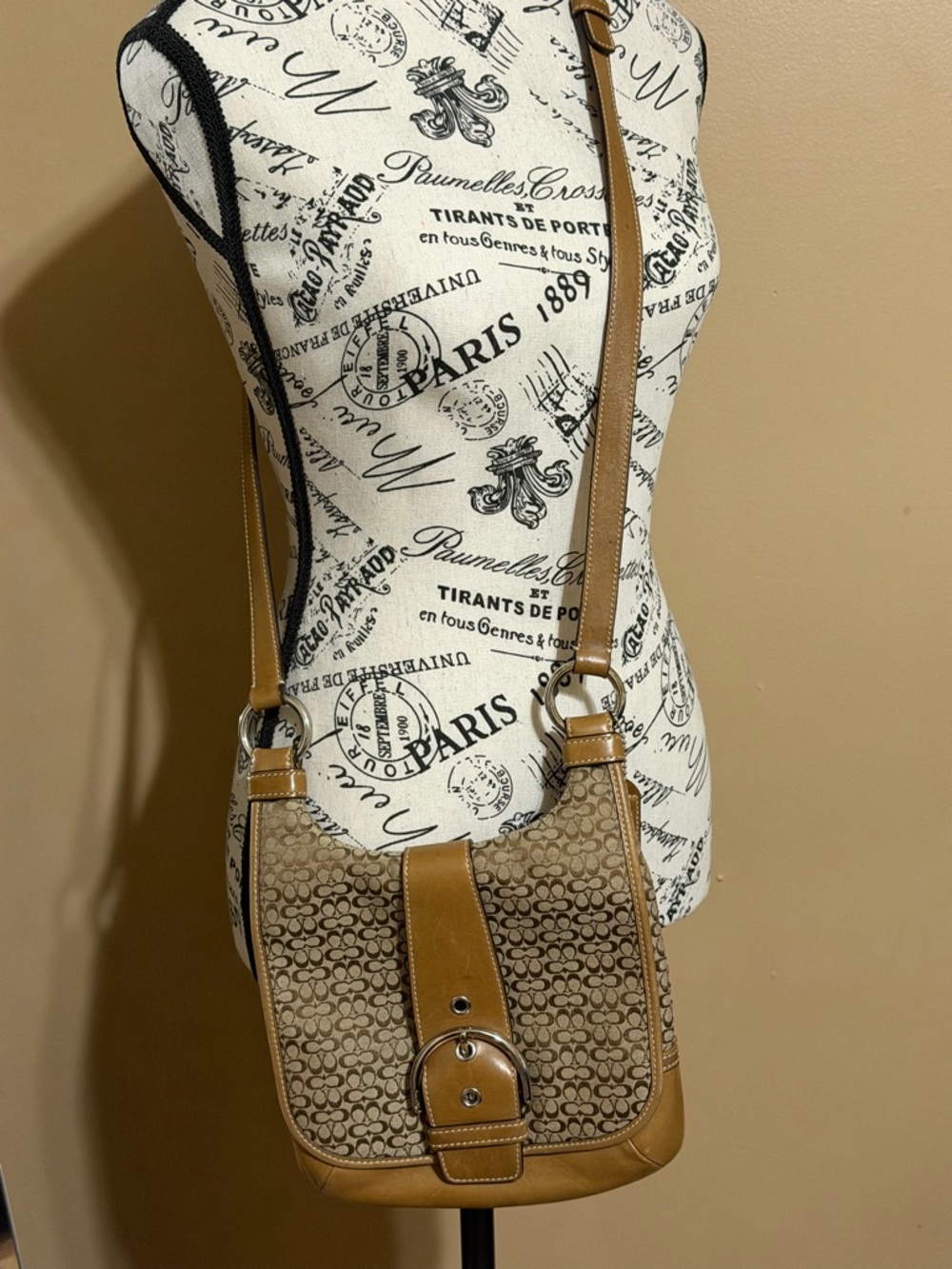 VINTAGE COACH SOHO CROSSBODY/SADDLEBAG